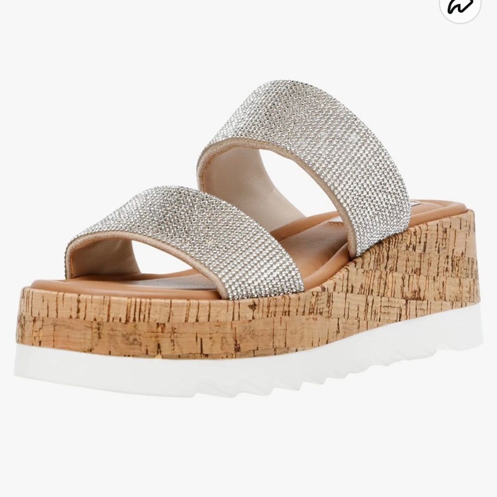 RHINESTONE Steve Madden Platform Sandals
